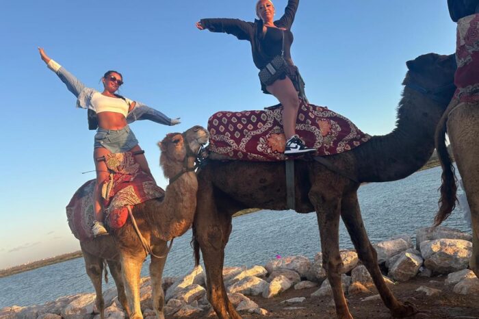 Kamelritt + Sonnenuntergang + Grillen